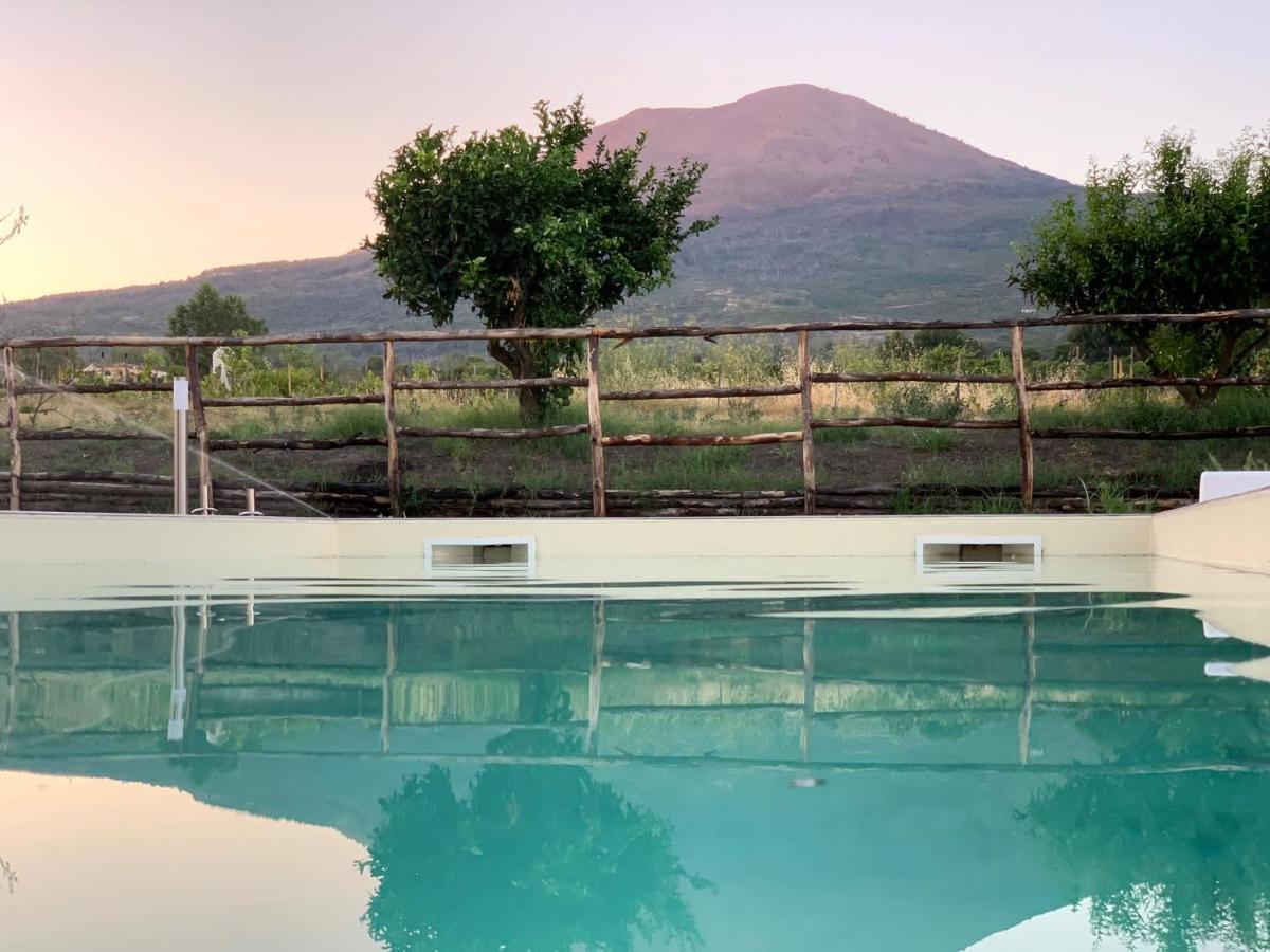 Vesuvio Casa De Charme Panzió Trecase Kültér fotó